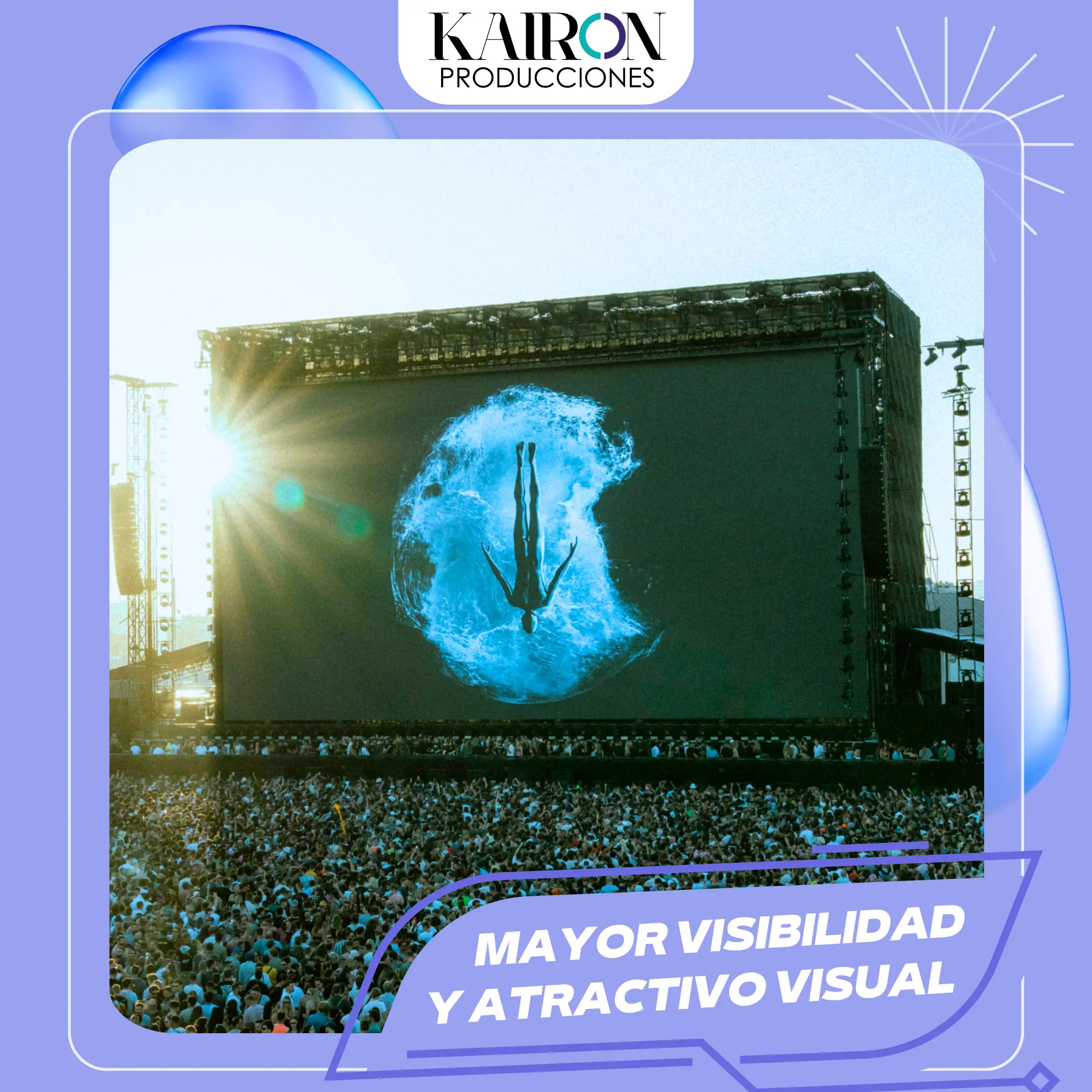 Pantallas LED gigantes para conciertos y eventos corporativos en Bogotá